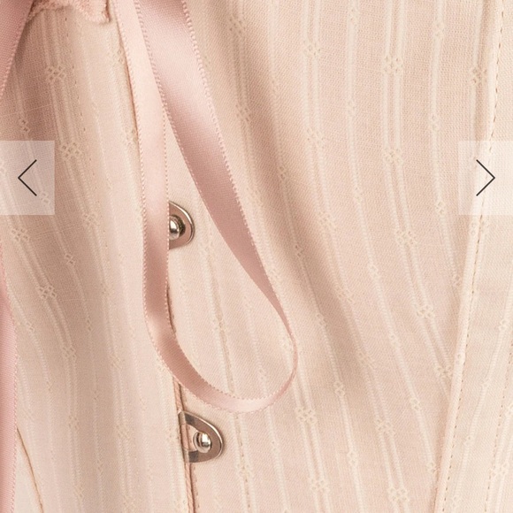 NWT CORSET STORY CSFT038 VICTORIAN VINTAGE STRAIGHT LINED OVERBUST UK 24 - Picture 10 of 10